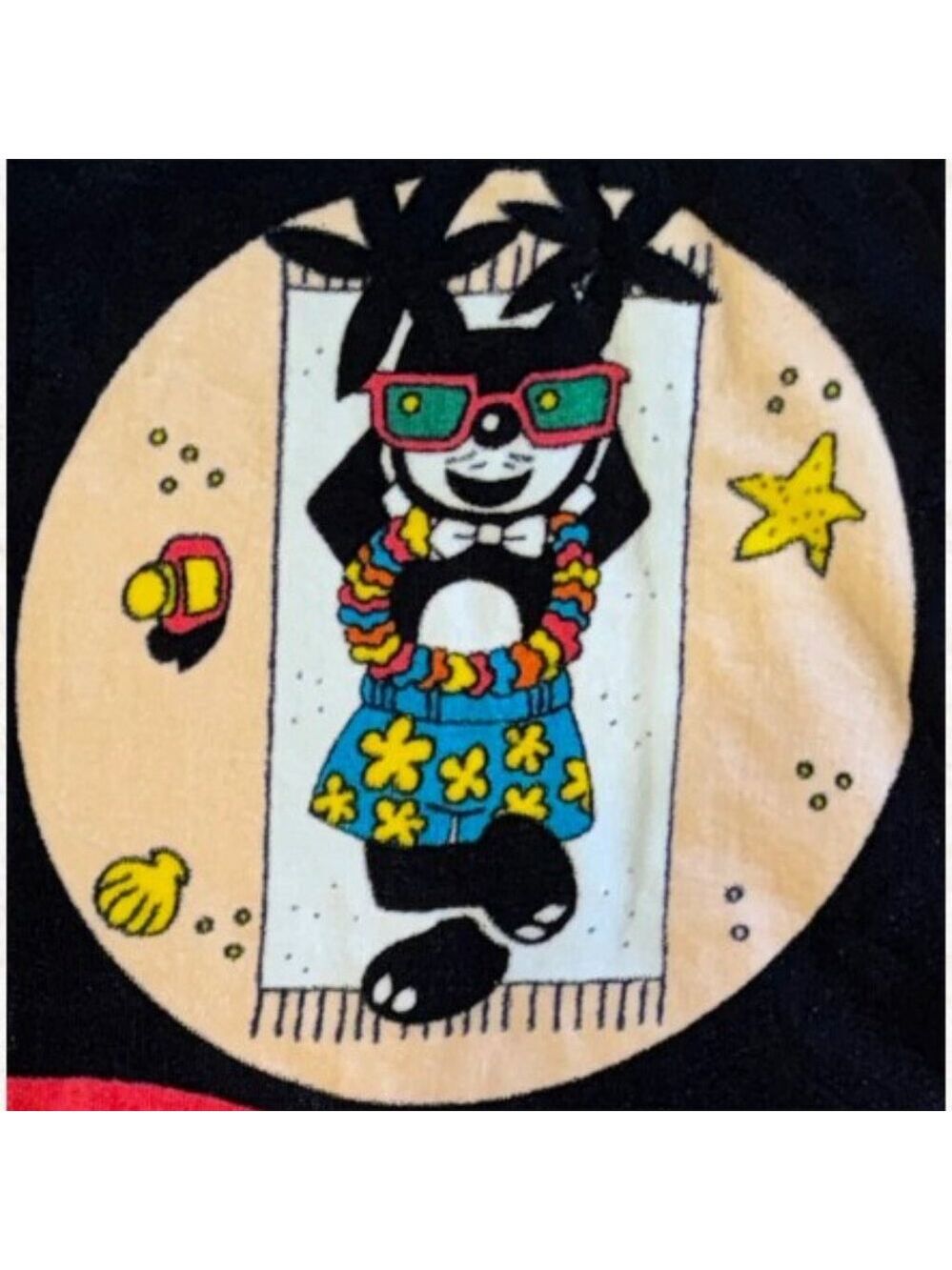 Vintage Kit Cat klock clock Beach Towel - Picture 3 of 6